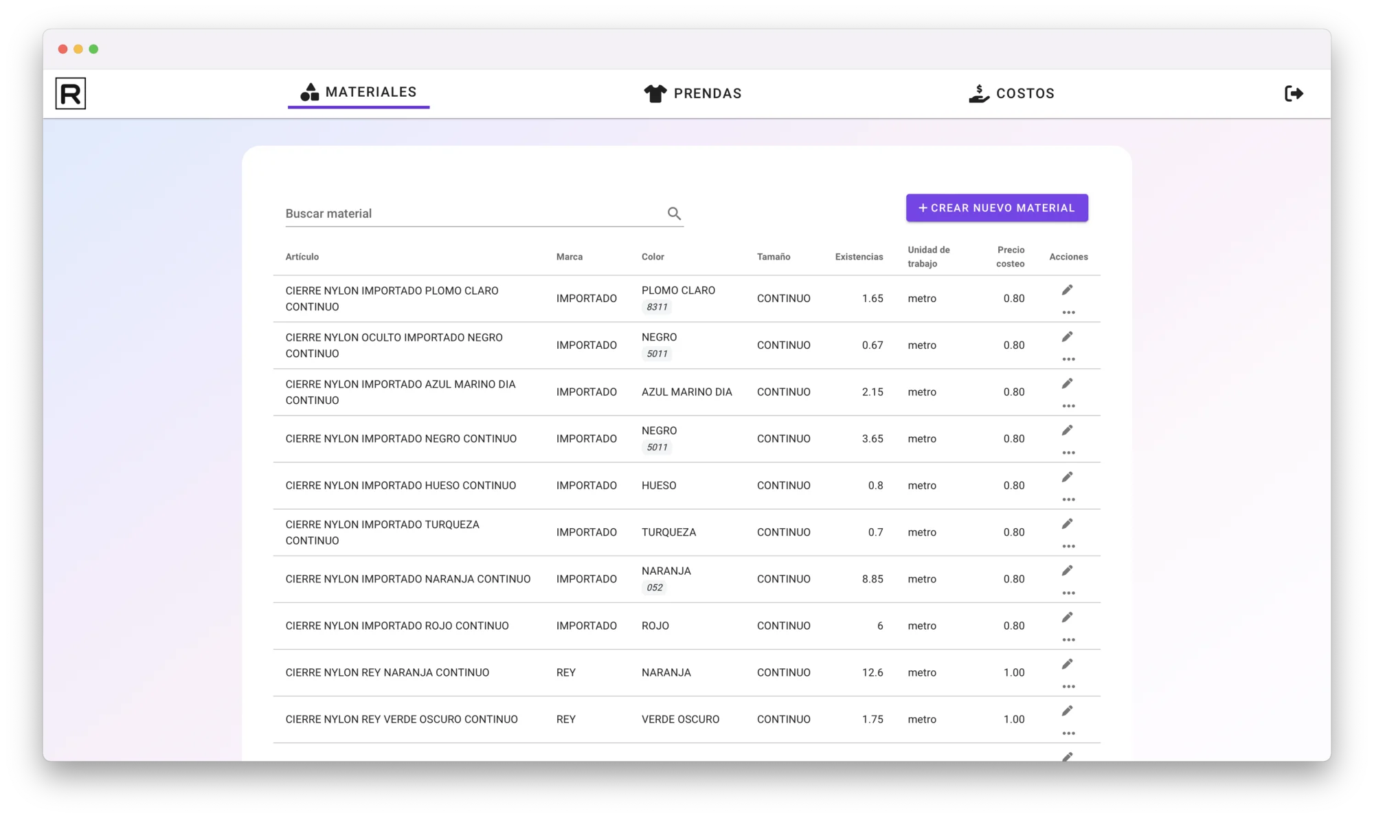 Ruana webapp preview